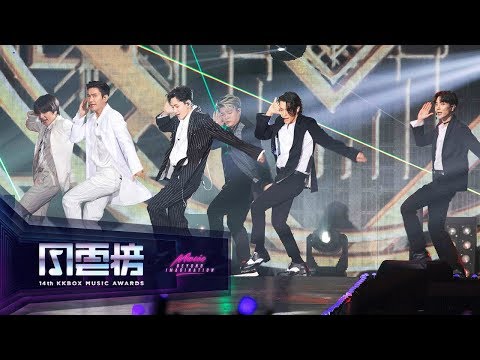SUPER JUNIOR – Black Suit / Sorry, Sorry / Bonamana ( 14th KKBOX Music Awards Artist of the Year)