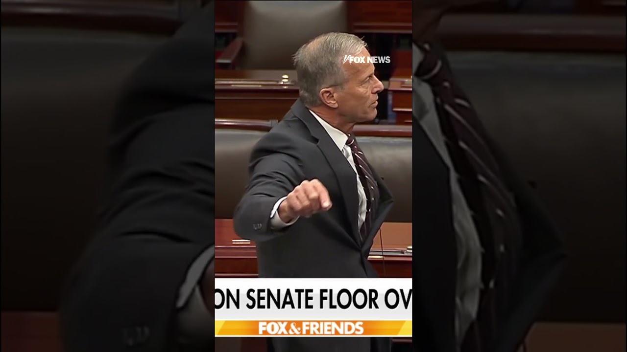 '13 TIMES!': Senator ERUPTS on floor over shutdown #foxnews #news #us #fox