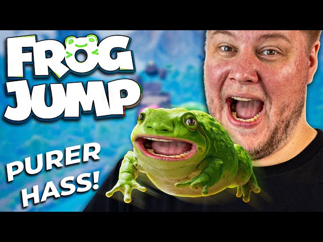 Dieses Spiel MACHT UNS FERTIG! 😤 | FROG JUMP