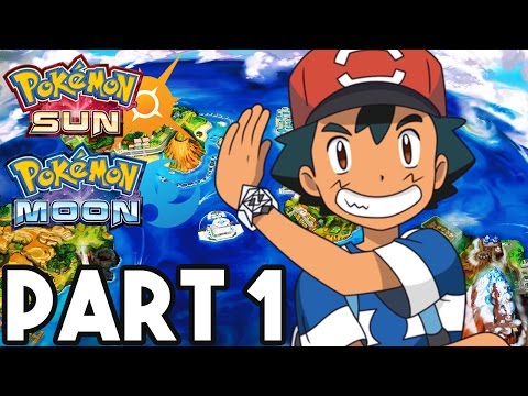 Pokemon Sun and Moon Gameplay Walkthrough Part 1 - FULL GAME 2+ HOURS!! (3DS Pokemon Sun Gameplay)