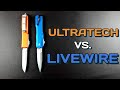 Нож автоматический фронтальный выкидной Livewire, 8,4 см, KERSHAW, США видео продукта