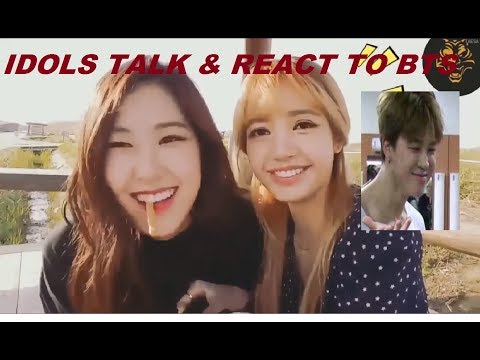 Idol Talk & React to BTS |Compilation|