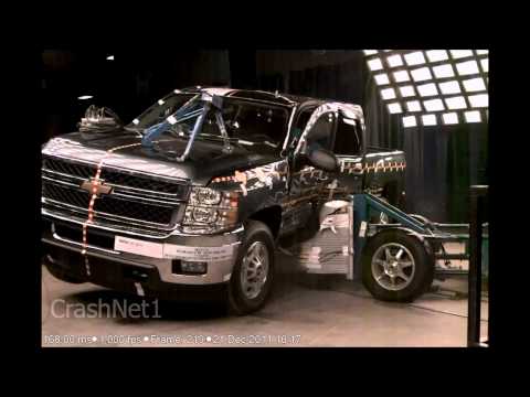 Video Crash Test Chevrolet Silverado 2500HD CREW CAB 2008 óta