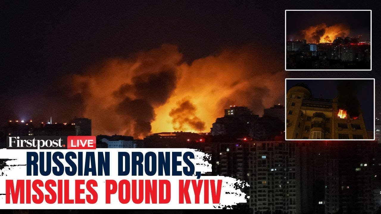 Russia Ukraine War LIVE: Putin's Forces Launch Major Drone & Missile Assault On Ukraine's Kyiv |N18G