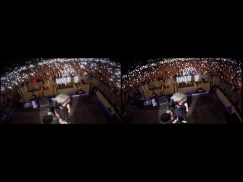 Selfie Stick Video |3-D| Steel City Festival - Linz, Austria [May 25, 2016] - Brian May