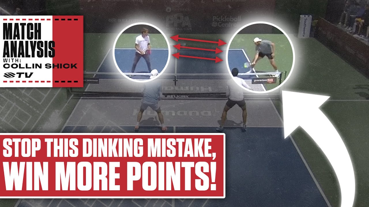 Winning a Dink Rally & Speed-Ups: Collin Shick Pickleball Video Review