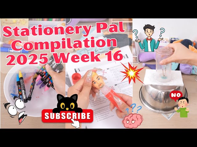 Stationery Pal Compilation 2025 Week 16 | Stationery Pal