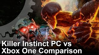 Killer Instinct - PC vs Xbox One Graphics Comparison