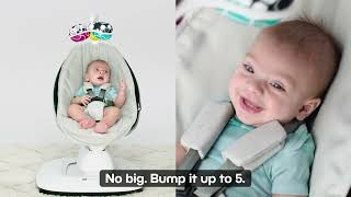 Электрическое кресло-качалка MamaRoo 4Moms 5.0 video 0