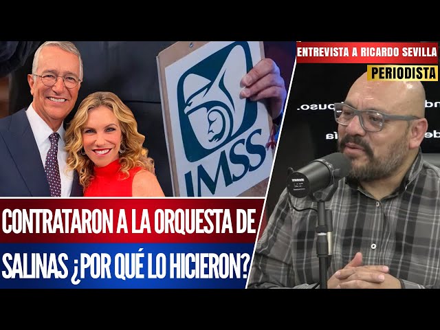 SALINAS PLIEGO INFILTRADO EN EL IMSS CON SU HIJA Y ORQUESTA; CONTRATOS CON EL EVASOR: SEVILLA