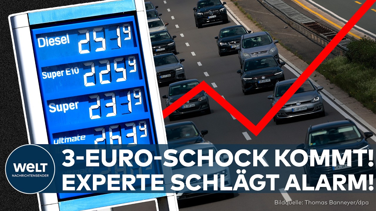 PREISFALLE AUTOBAHN: Experte warnt - droht deutschen Autofahrern nun der 3-Euro-Schock?