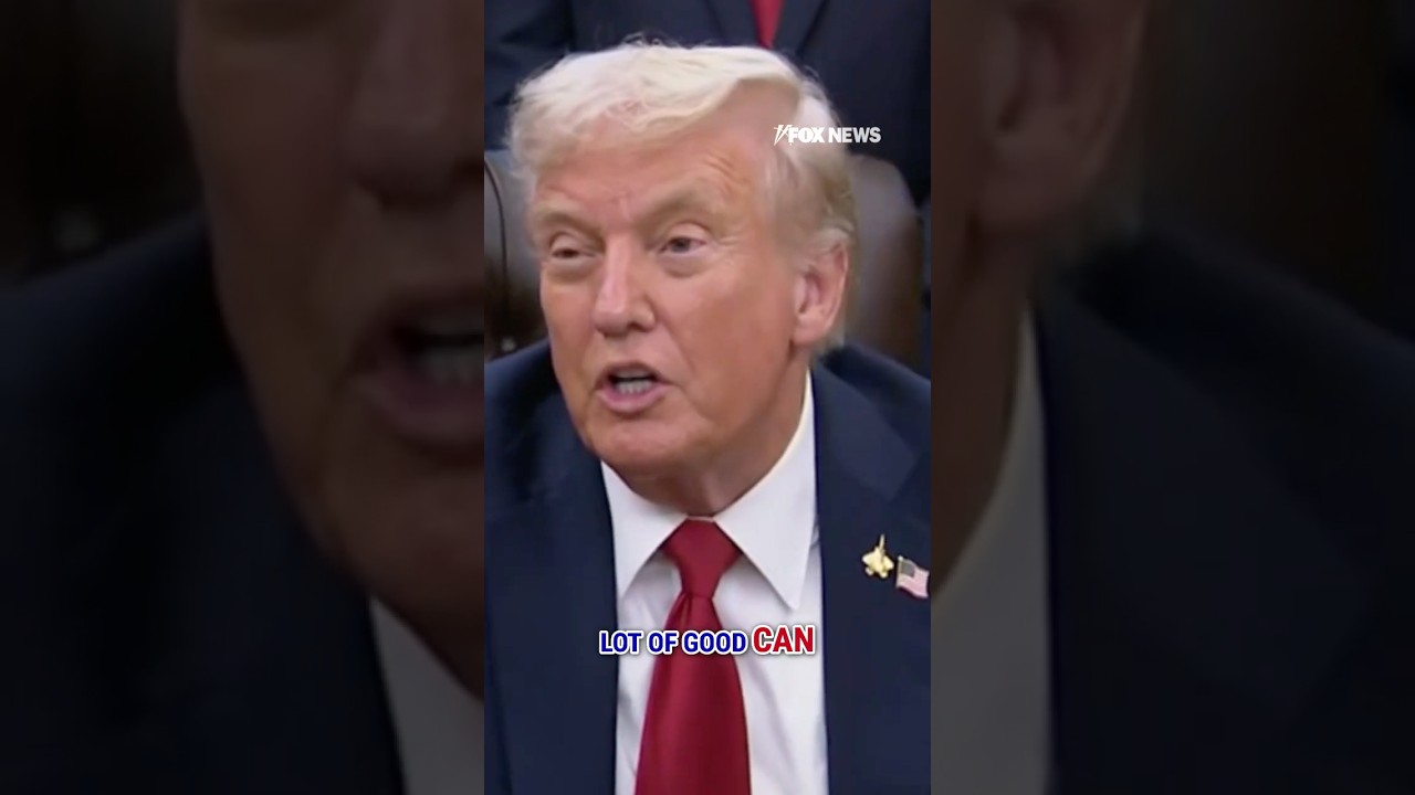 President Trump: A lot of good could come down from shutdowns #shorts #trump #news
