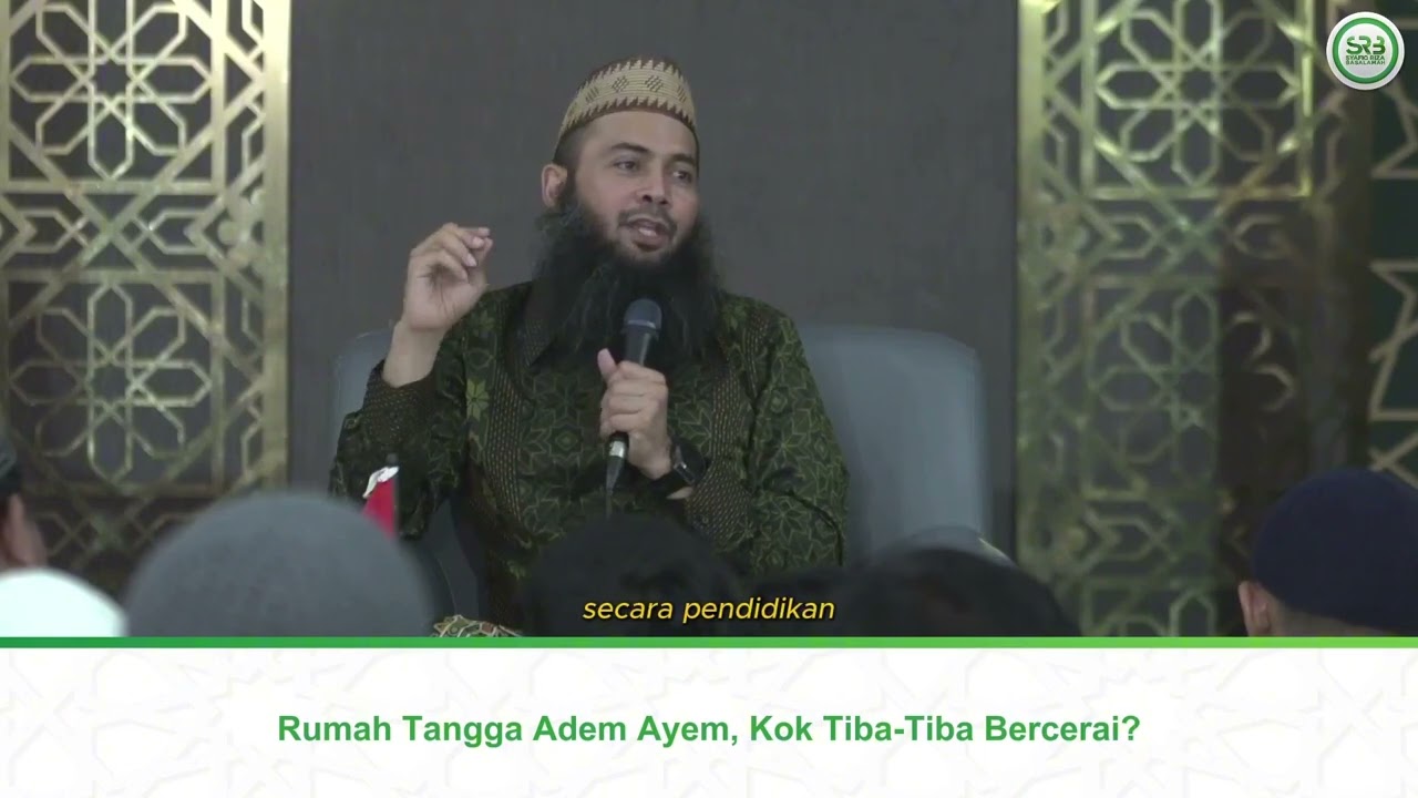Rumah Tangga Adem Ayem, Kok Tiba-Tiba Bercerai? - Ustadz Dr. Syafiq Riza Basalamah, M.A