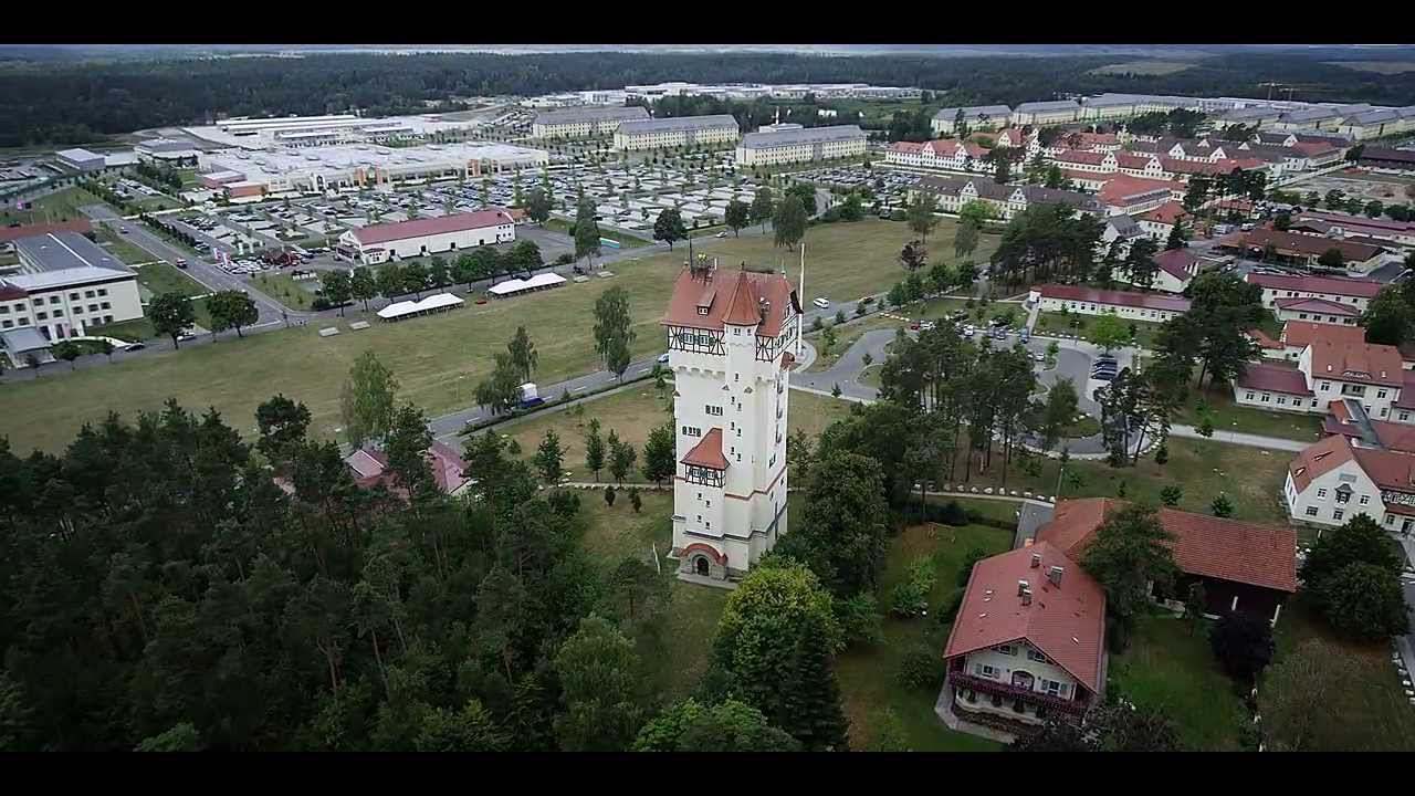 USAG Grafenwoehr US Army Germany Garrison Historic Tower RED Epic usag-grafenwoehr-us-army-germany-garrison-historic-tower-red-epic