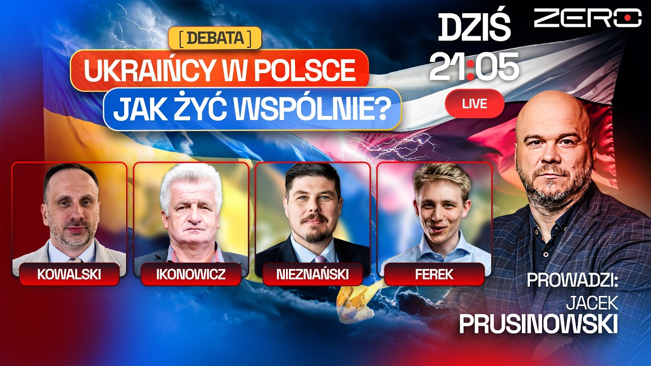 DEBATA - NAPIĘCIE WOKÓŁ OBYWATELI UKRAINY W POLSCE