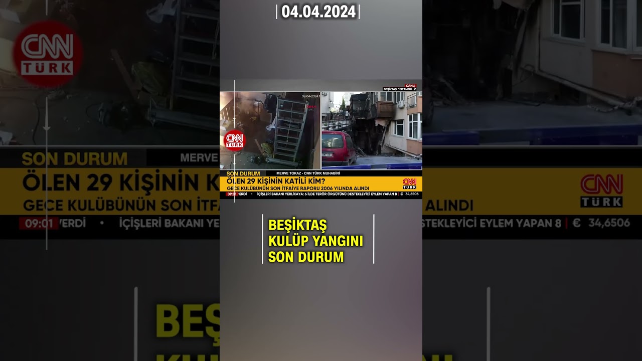 Beşiktaş Kulüp Yangını Son Durum! | CNN TÜRK