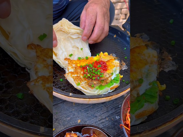 Chinese burger The most beloved night meal