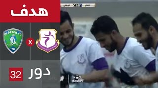 هدف الوطنى الاول ضد الفتح فى دور ال32 من كأس خادم الحرمين الشريفين ...