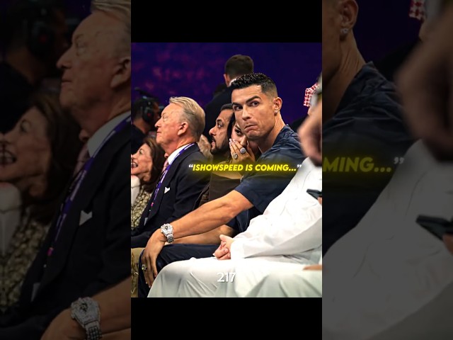 Ronaldo Reacts To IShowSpeed 🥶