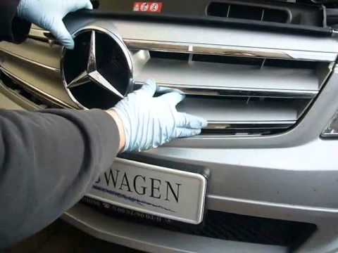 Plasti Dip Emblems >> W204-Demontage Kühlergrill - YouTube Plasti Dip Emblems >> W204-Demontage Kühlergrill - YouTube