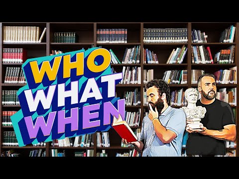 screenshot of youtube video titled Authors and Literature | Who What When