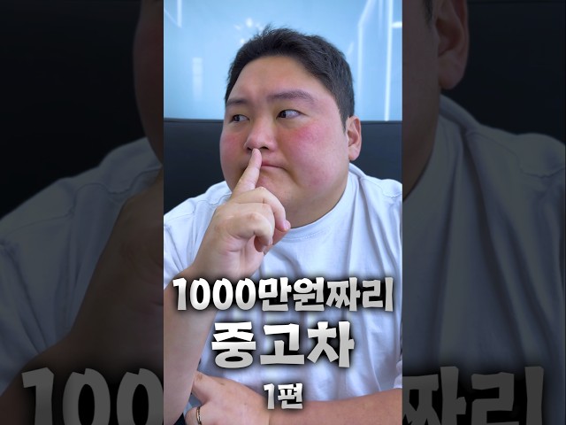 900만원짜리 고오급 세단