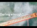 Stomach turning footage of highest suspension bridge in the world