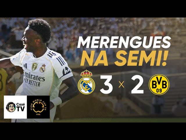 MELHORES MOMENTOS: REAL MADRID 3 X 2 BORUSSIA DORTMUND | COPA DO MUNDO DE CLUBES DA FIFA | QUARTAS