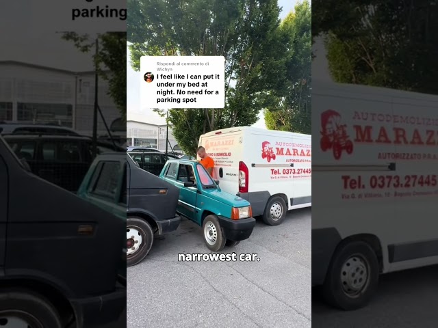 Narrowest car in the world