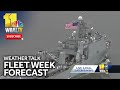 Maryland Fleet Week weather forecast