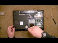 Как разобрать Ноутбук Lenovo IdeaPad G570 (Lenovo  G570 disassembly. How to replace HDD, RAM)