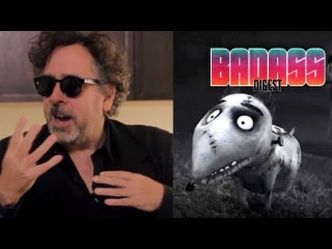 Tim Burton Frankenweenie Interview - 1984 & 2012 Films, Monster ...