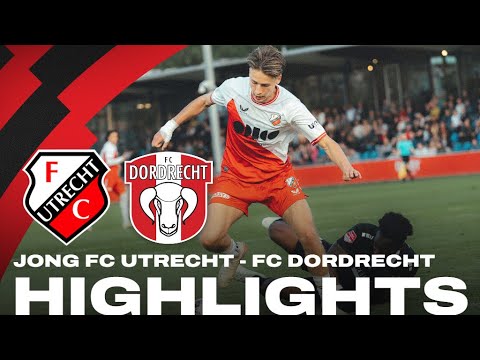 Jong FC Utrecht - FC Dordrecht | HIGHLIGHTS