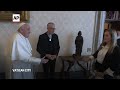 Pope Francis meets with relatives of Israeli hostages held by Hamas in Gaza  - 01:05 min - News - Video