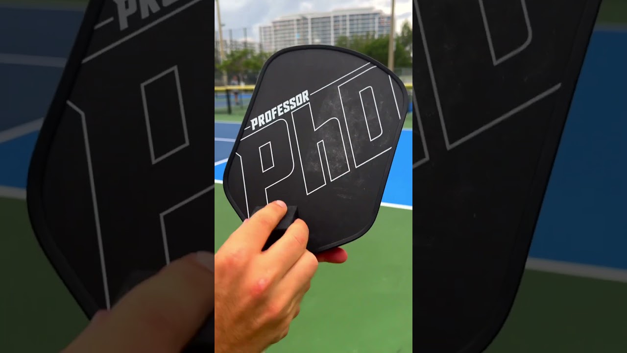 Get your pickleball paddle clean today!