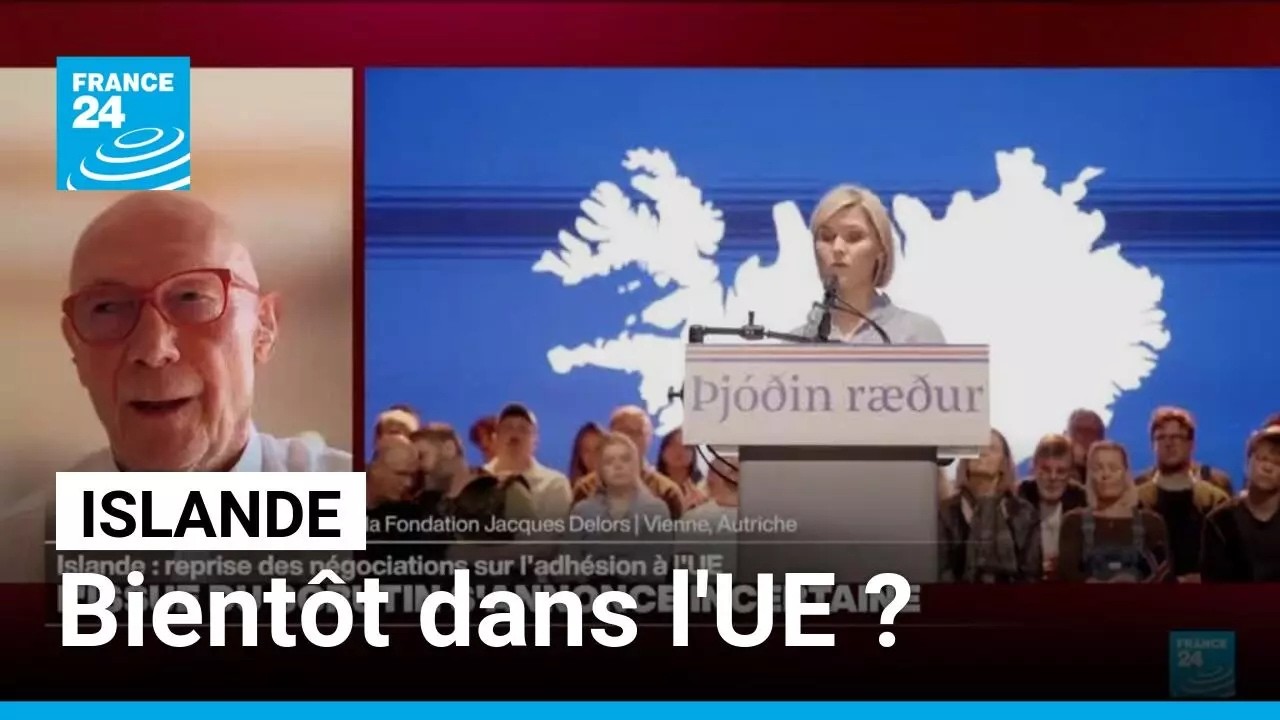 Islande bientôt dans l'UE ? L'issue du scrutin s'annonce incertaine • FRANCE 24