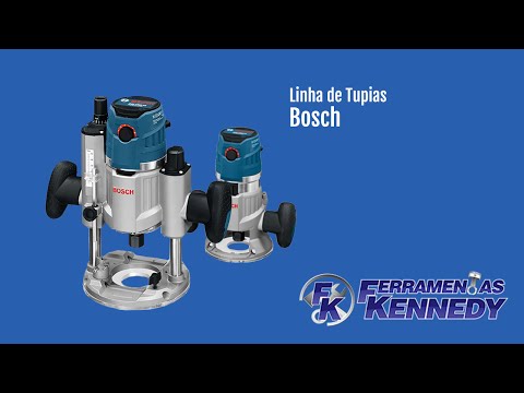 Tupia Com Base De Imersão 1600W GOF 1600 CE Bosch - 220V - Vídeo explicativo