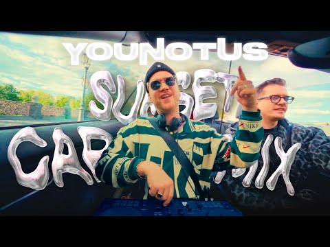 YouNotUs Sunset Car DJ Mix - Hard Dance / Hard House / Euro Trance