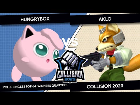 Upload mp3 to YouTube and audio cutter for Collision 2023 - Hungrybox (Jigglypuff) VS Aklo (Fox) - Melee Singles Top 64 - Winners Quarters download from Youtube