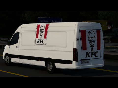 SKIN KFC 2018 MERCEDES-BENZ SPRINTER 2019 1.0 1.47