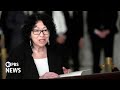 WATCH LIVE: Supreme Court Justice Sotomayor speaks at Georgetown University about rule of law