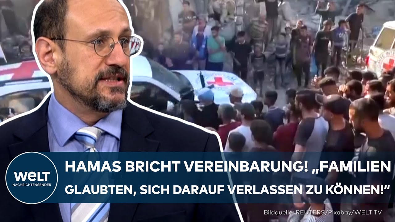HAMAS BRICHT GEISEL-VEREINBARUNG: "Das hat zu einer ersten großen Verunsicherung geführt!"