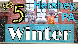 HERSHEY, PA IN THE OFF-SEASON! Hershey, Pennsylvania in WINTER (top 5 things to do Hershey)
