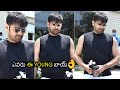 Hero Ram spotted outside gym, new looks
