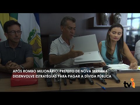 Vídeo: Após rombo milionário, Prefeito de Nova Serrana desenvolve estratégias para pagar a dívida pública