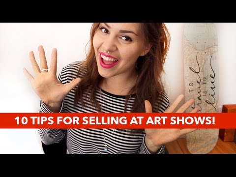 10 Tips for Selling at Art/Craft Shows! | Paige Poppe