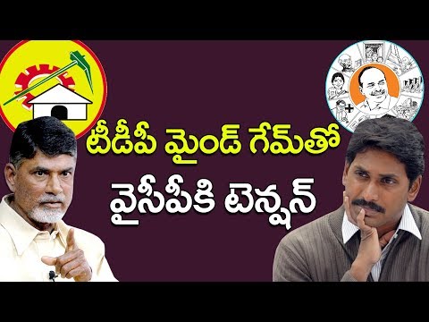 Tense situation in YSRCP over TDP 'mind game' Tense situation in YSRCP over TDP 'mind game'