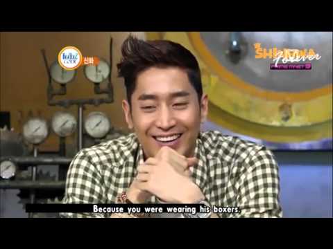 Shinhwa Eric & Minwoo underwear incident cut
