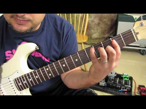 Under The Bridge - Red Hot Chili Peppers - How to play the Intro on guitar - Lesson