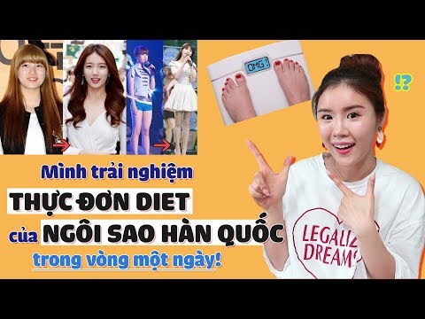 Mình trải nghiệm THỰC ĐƠN DIET của NGÔI SAO Hàn Quốc trong vòng một ngày! Kết quả là...?